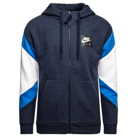 nike nsw kapuzenjacke fleece air navy blau weiß|Nike NSW Tech Fleece WR Full.